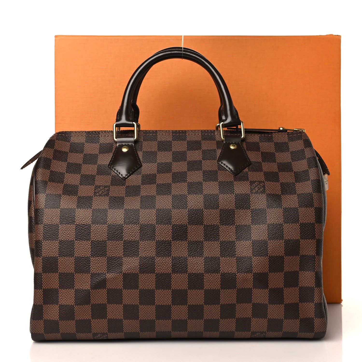 Louis Vuitton Damier Ebene Speedy 30 9 of 9