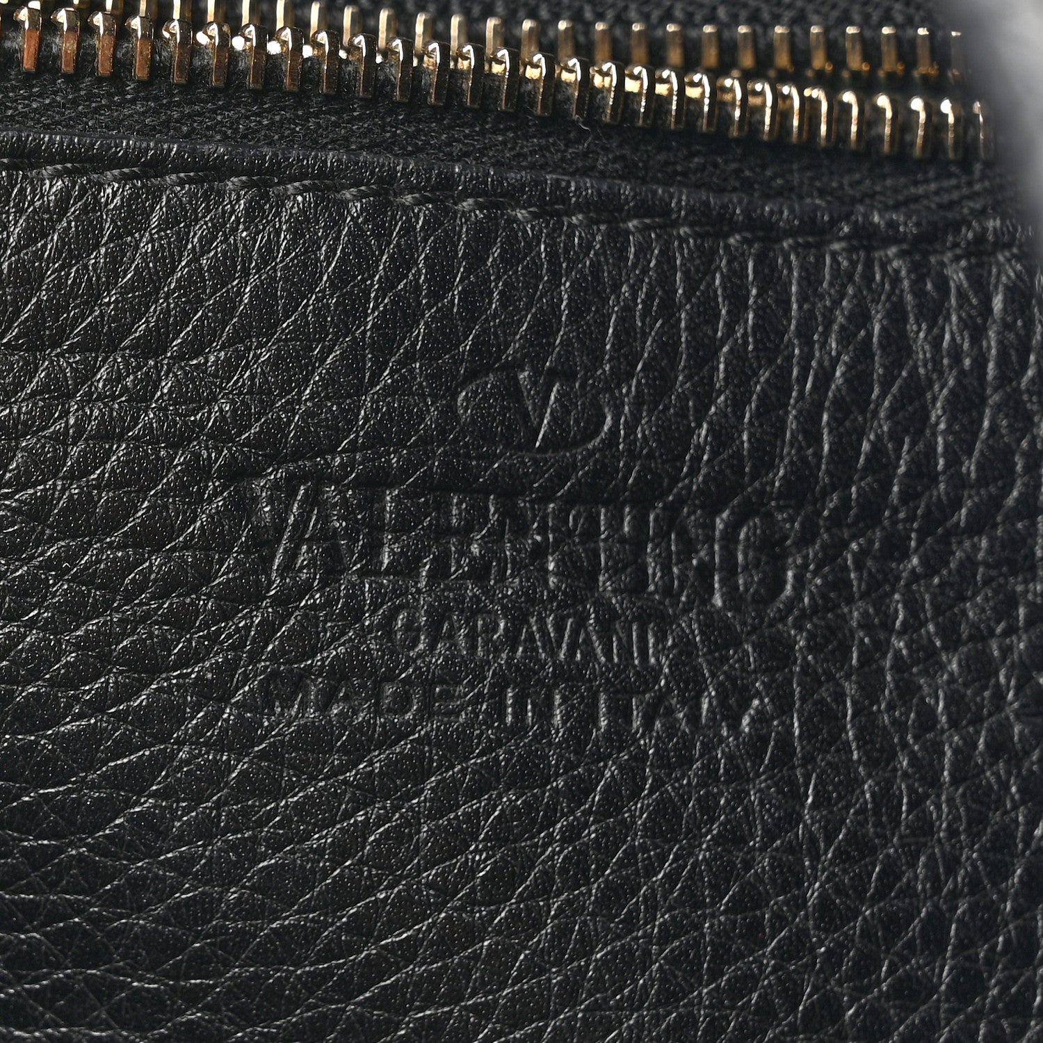 Valentino Garavani Pebbled Calfskin Small Rockstud Flip-Lock Messenger Bag Black 6 of 12