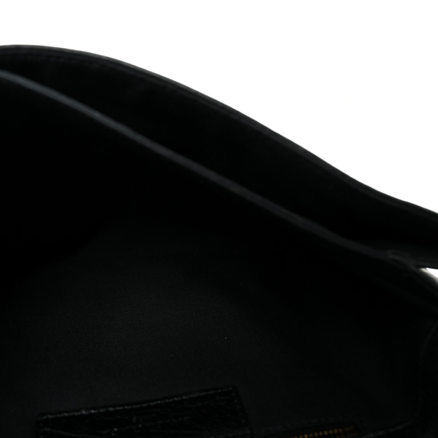 Balenciaga Agneau Classic Hardware Envelope Clutch Black 5 of 6