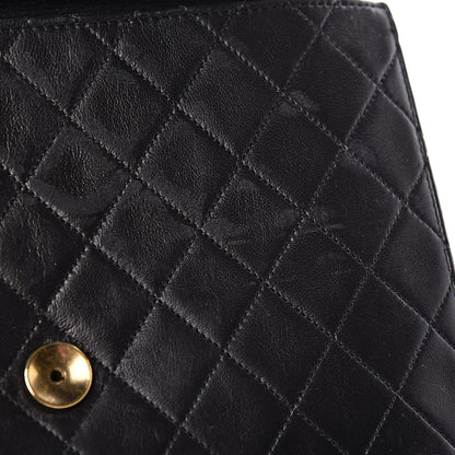 Chanel Lambskin Quilted Medium Single Flap Black 11 of 21