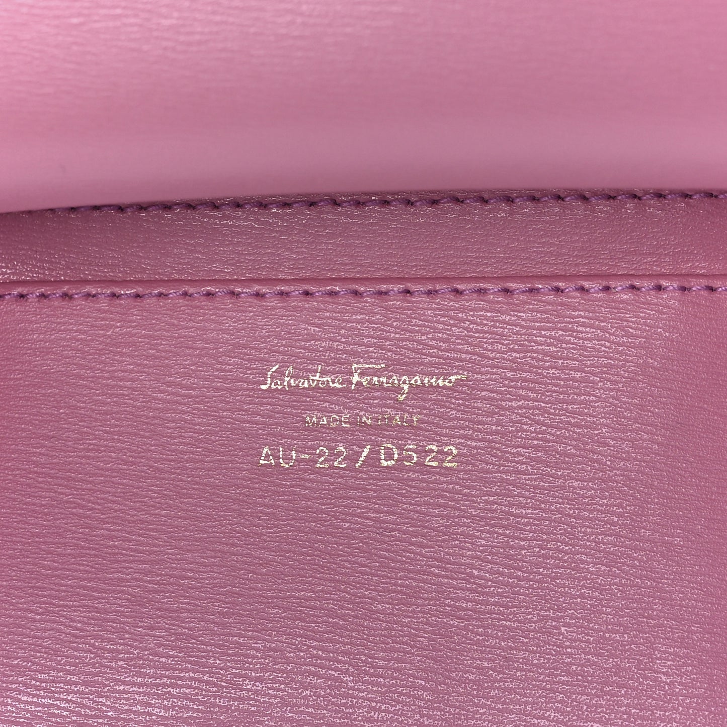 Calfskin Gancini City Crossbody Bubble Gum