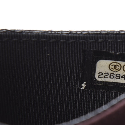 Chanel Caviar Quilted Flap Card Holder Black 8 of 9