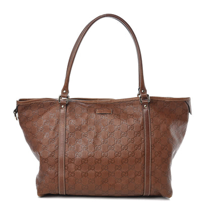 Gucci Guccissima Medium Joy Tote Brown 1 of 10