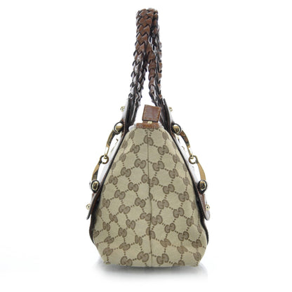 Gucci Canvas Monogram Pelham Tote Brown 4 of 9
