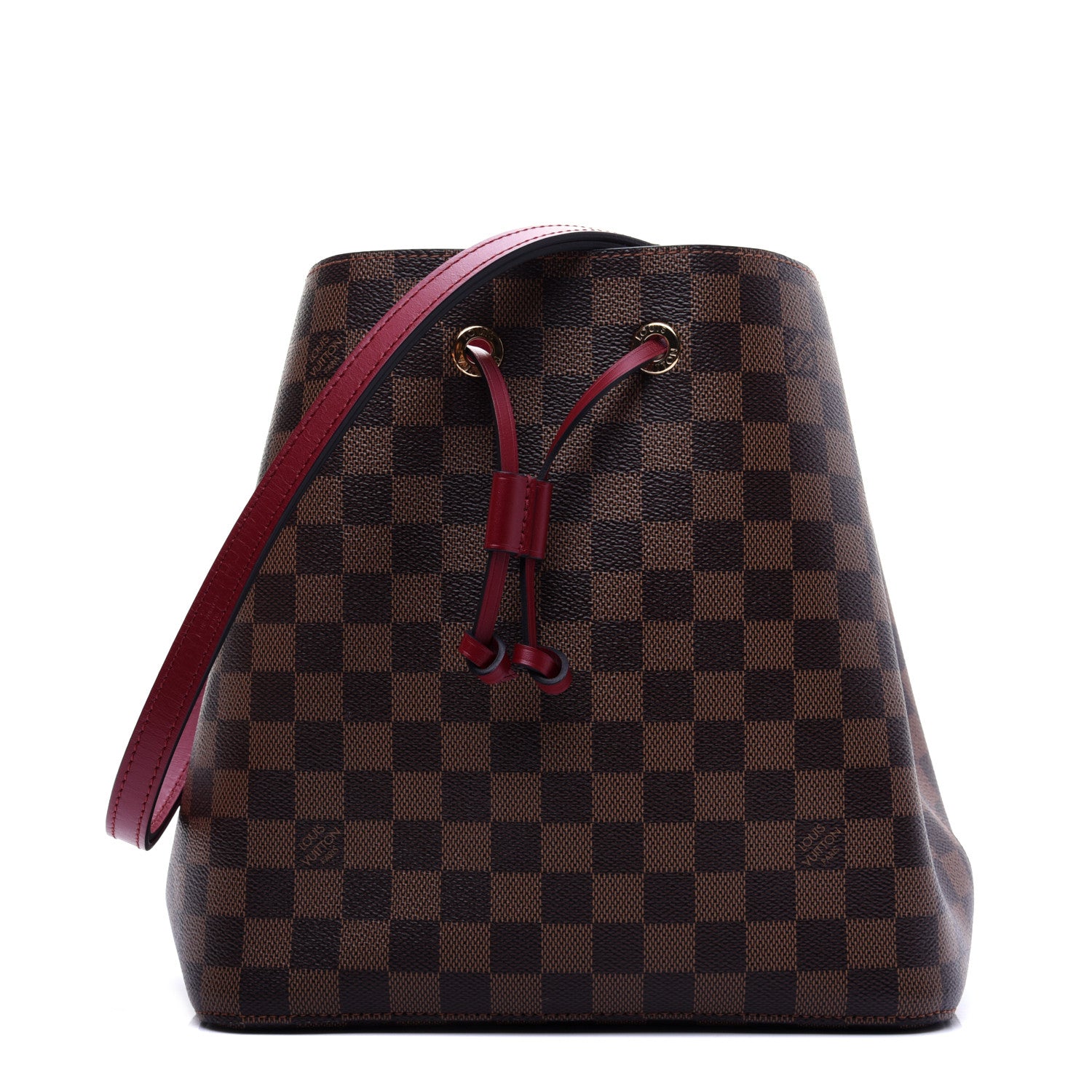 Louis Vuitton Damier Ebene Neonoe MM Cherry Berry 1 of 13