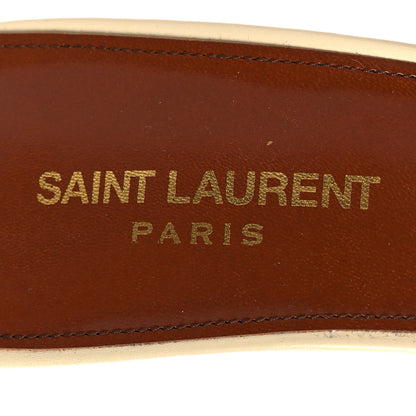 Saint Laurent Calfskin Paloma 105 Slingback Pumps 41 Beige 8 of 8