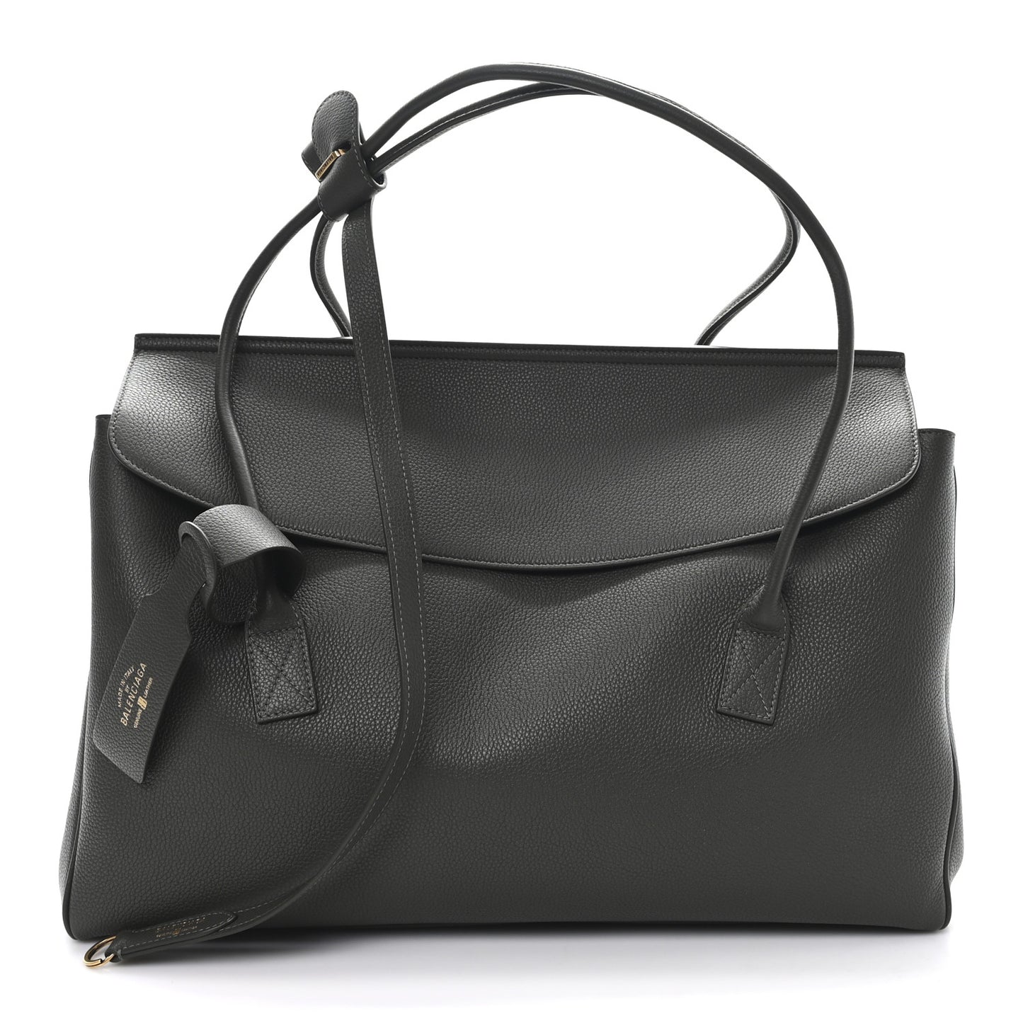 Grained Calfskin Carrie Cary All Bag Khaki