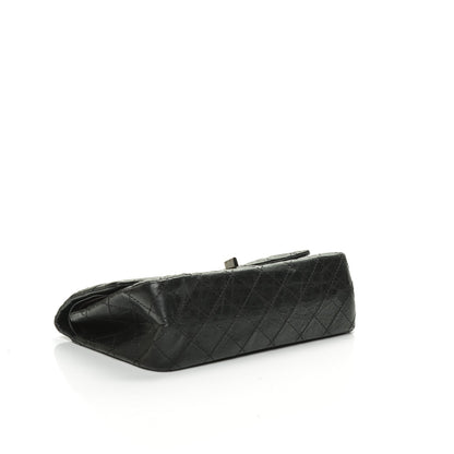 Chanel Aged Calfskin Quilted 2.55 Reissue 225 Flap Black 4 of 7