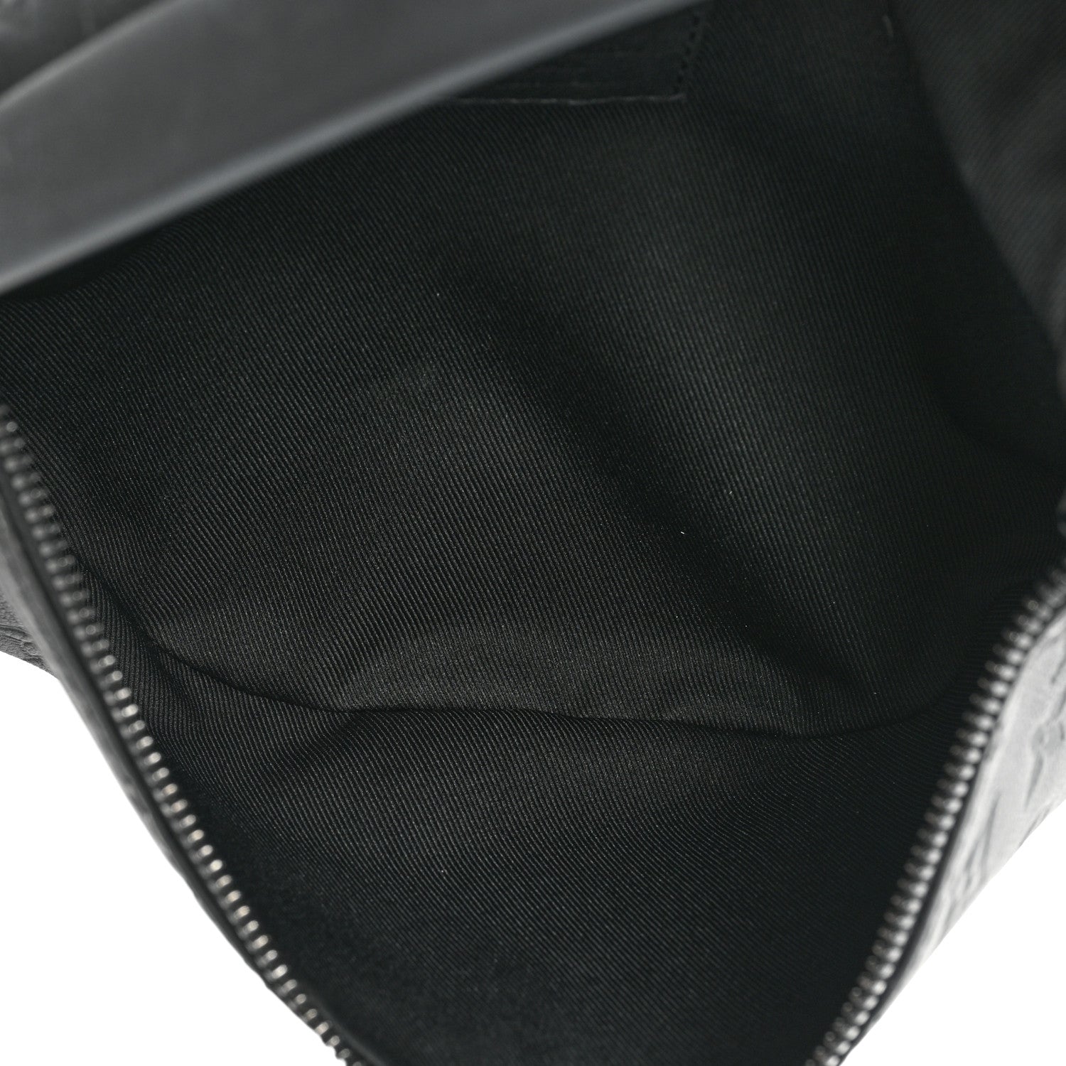 Louis Vuitton Calfskin Monogram Shadow Discovery Bumbag Black 5 of 11