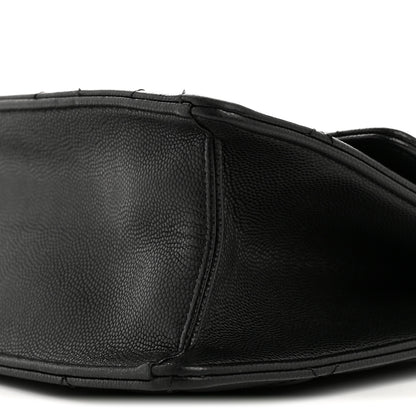 Chanel Caviar Quilted Chain Frame Flap Black 10 of 13