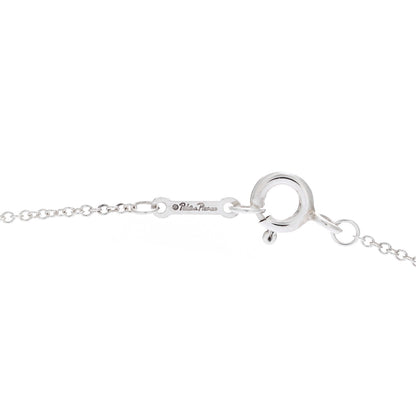 Tiffany Sterling Silver Paloma's Graffiti Peace Necklace 5 of 6