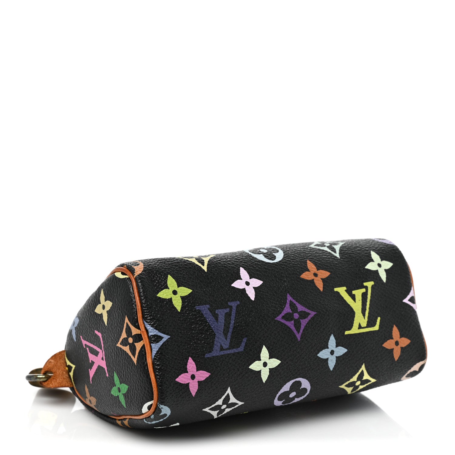 Louis Vuitton Monogram Multicolor Mini Sac HL Speedy Black 4 of 9