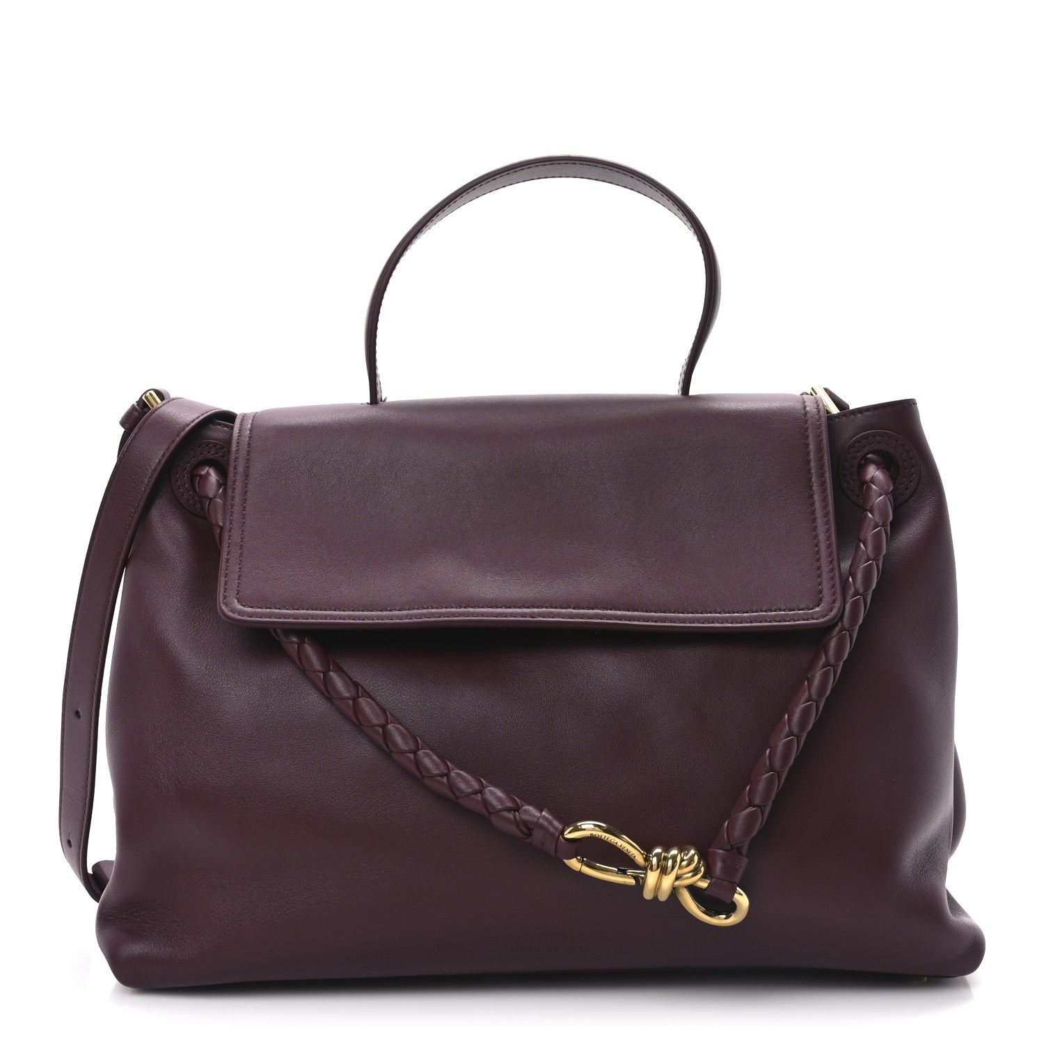 Bottega Veneta Silky Calfskin Medium Ciao Ciao Barolo 1 of 10