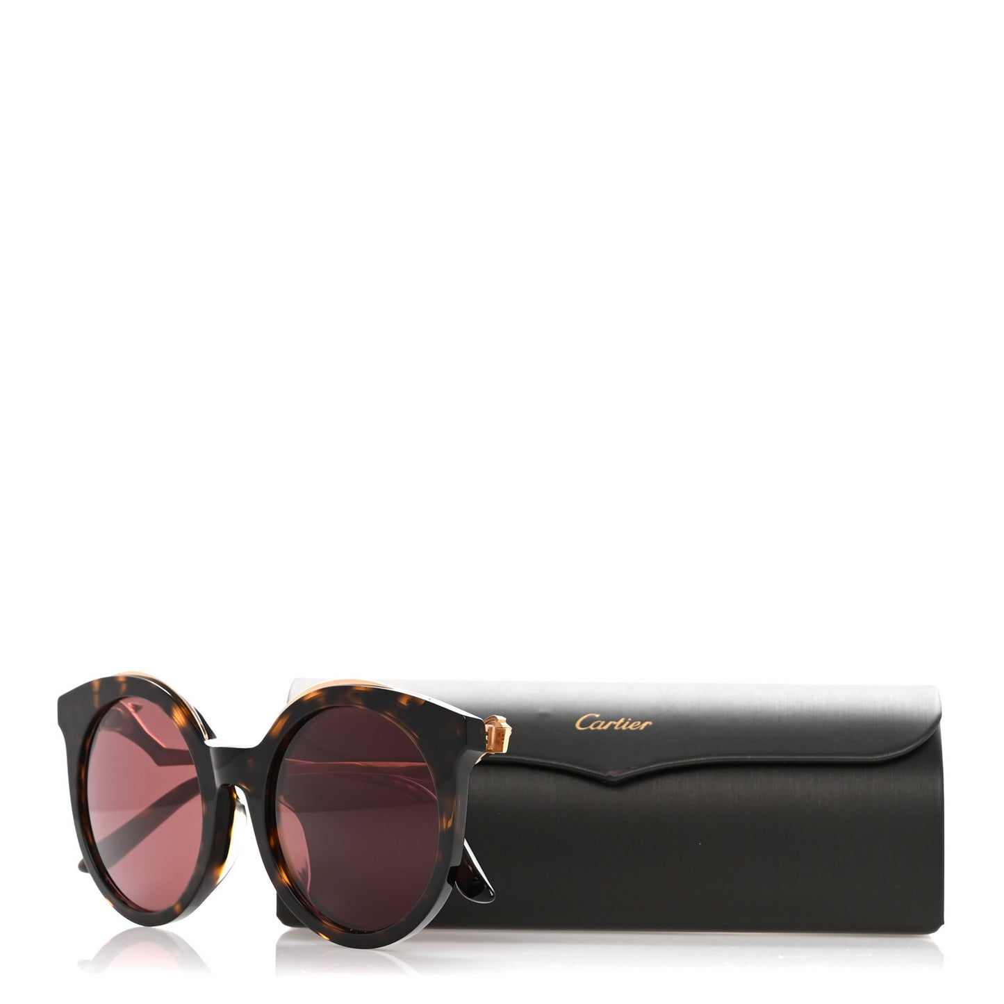 Panthere De Cartier Sunglasses Tortoise