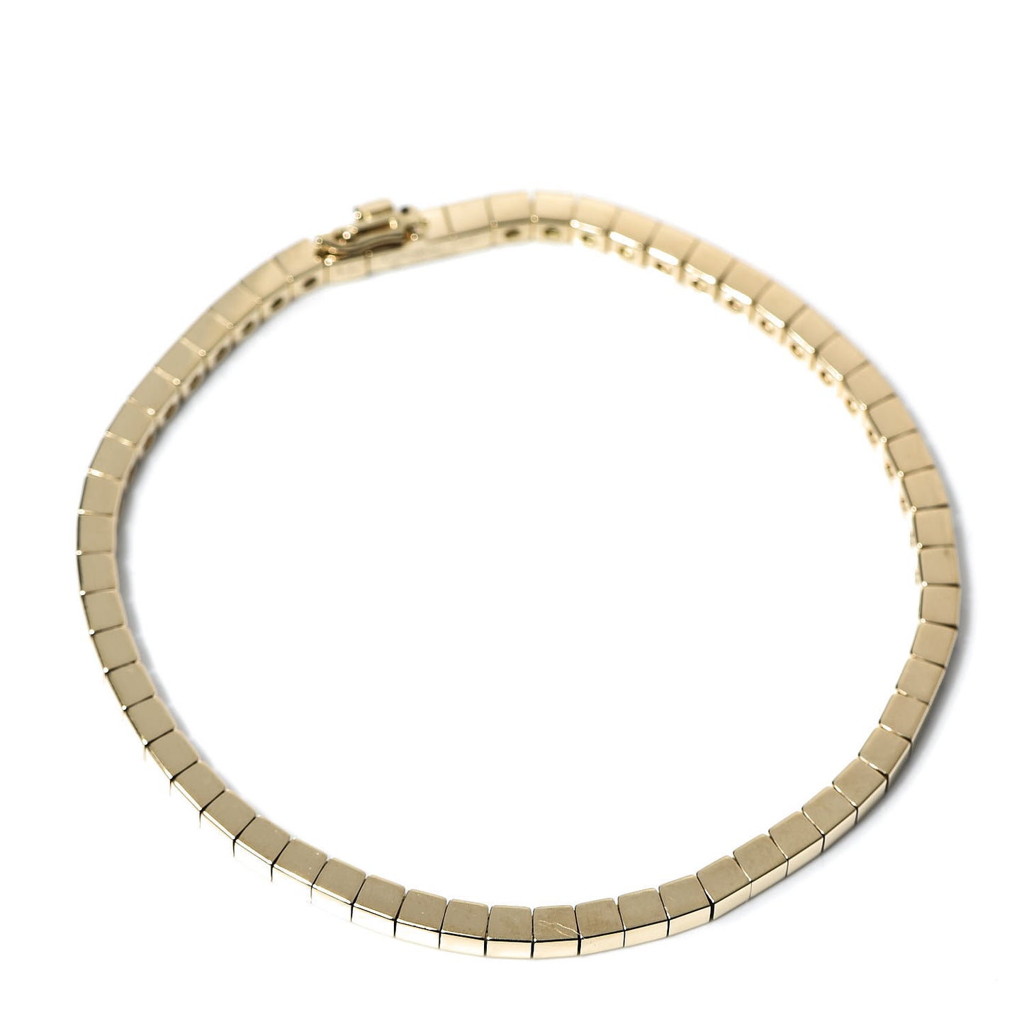 18K Yellow Gold Lanieres Bracelet 16