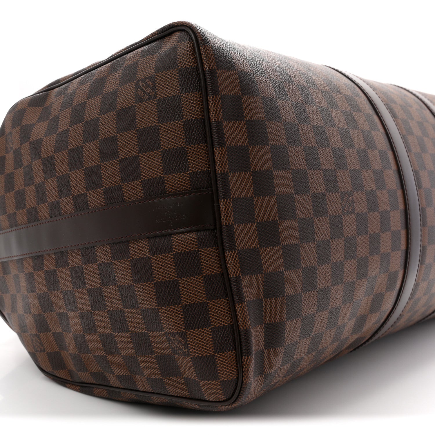 Louis Vuitton Damier Ebene Keepall Bandouliere 55 8 of 11