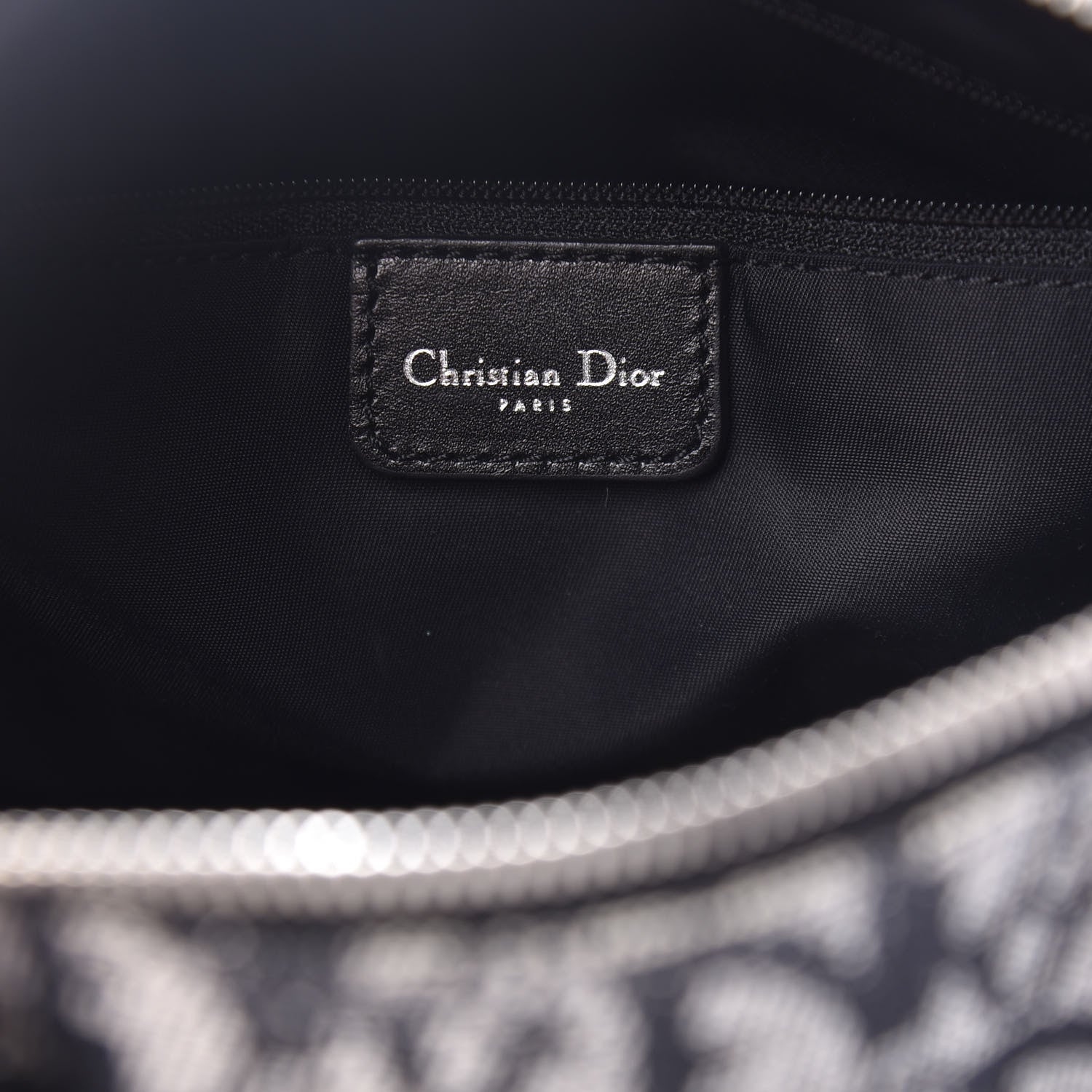 Christian Dior Monogram Boston Black 8 of 10