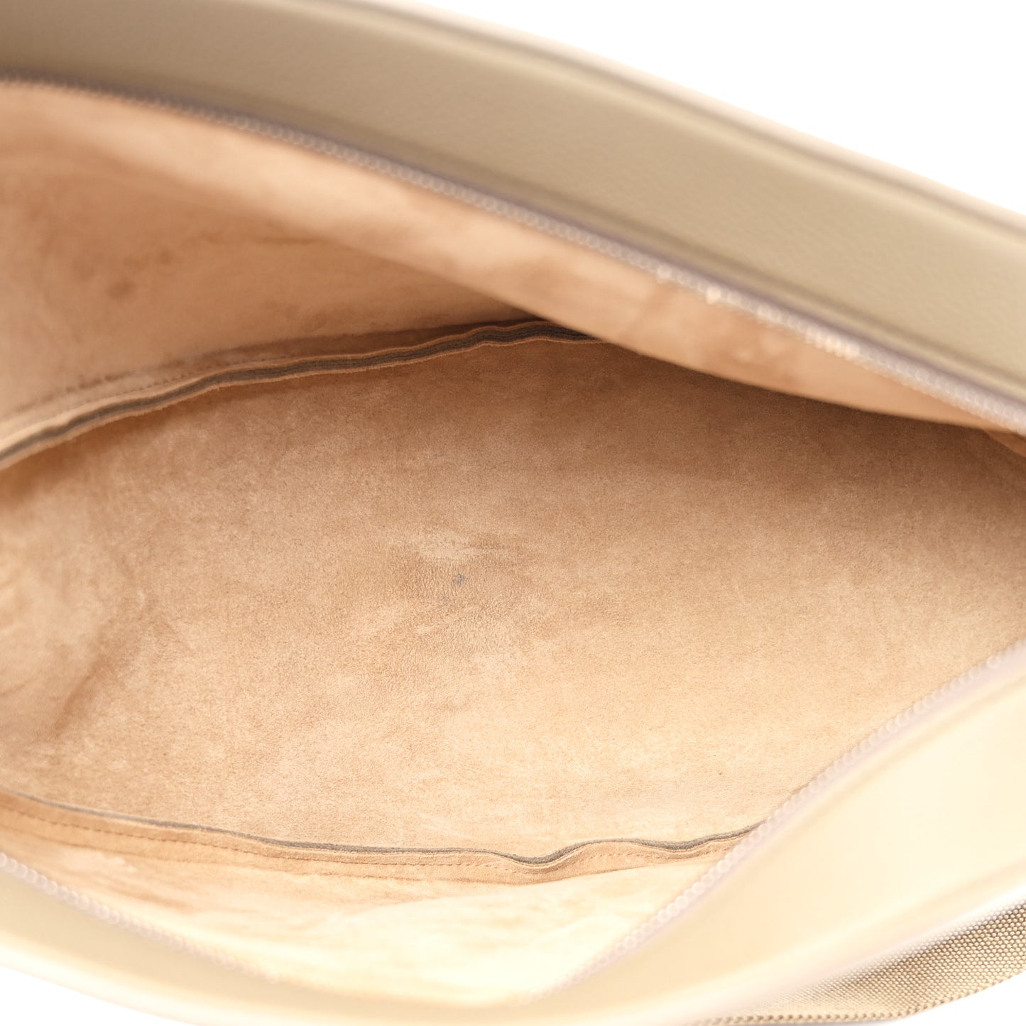 Grained Calfskin Large Slouchy Banana Bag Elephant