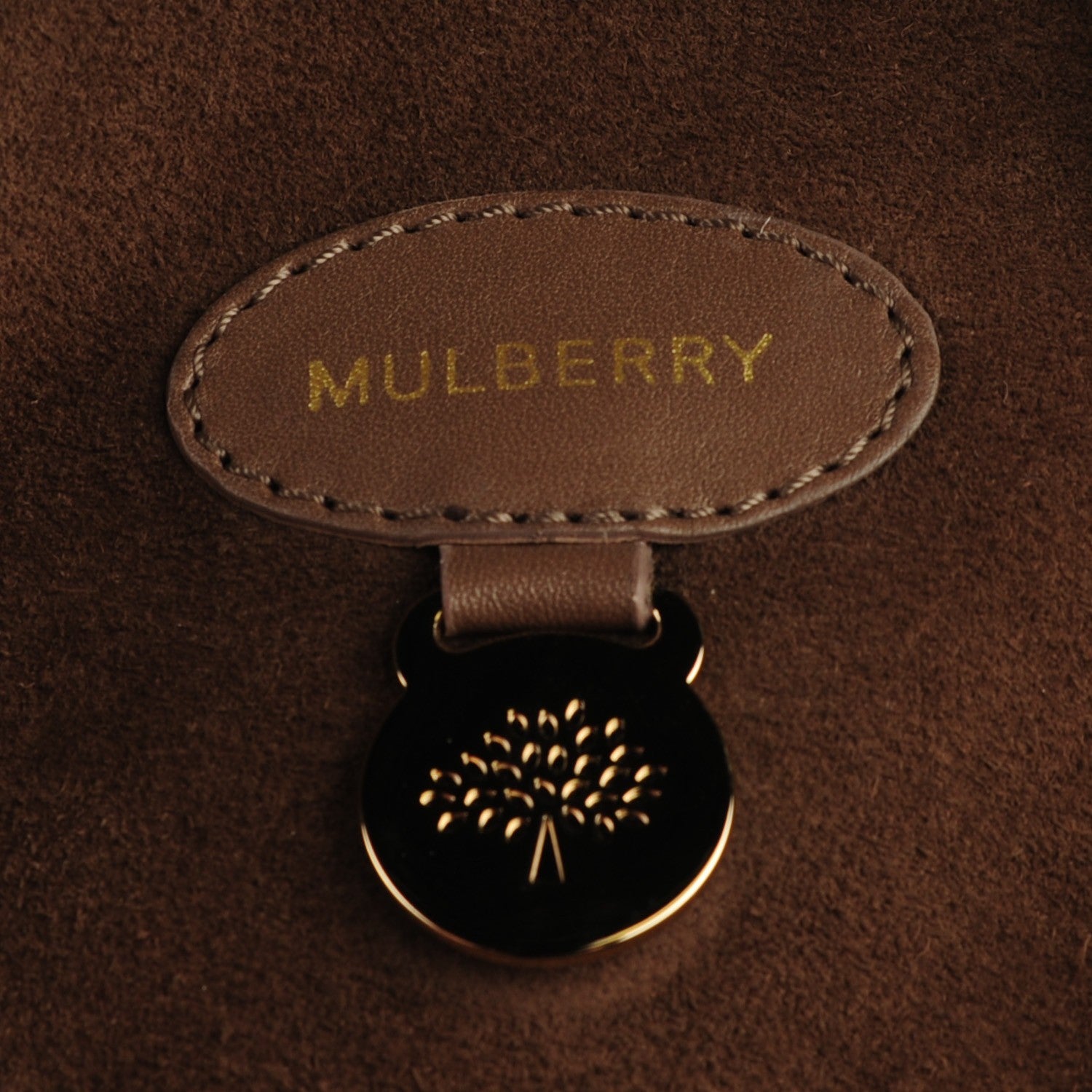 Mulberry Smooth Calfskin Bayswater Taupe 6 of 8