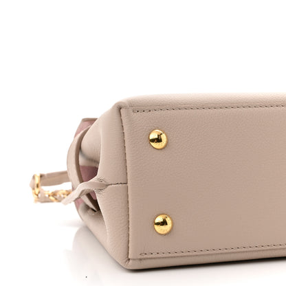 Louis Vuitton Soft Calfskin Mini Lockme Ever Greige 7 of 8