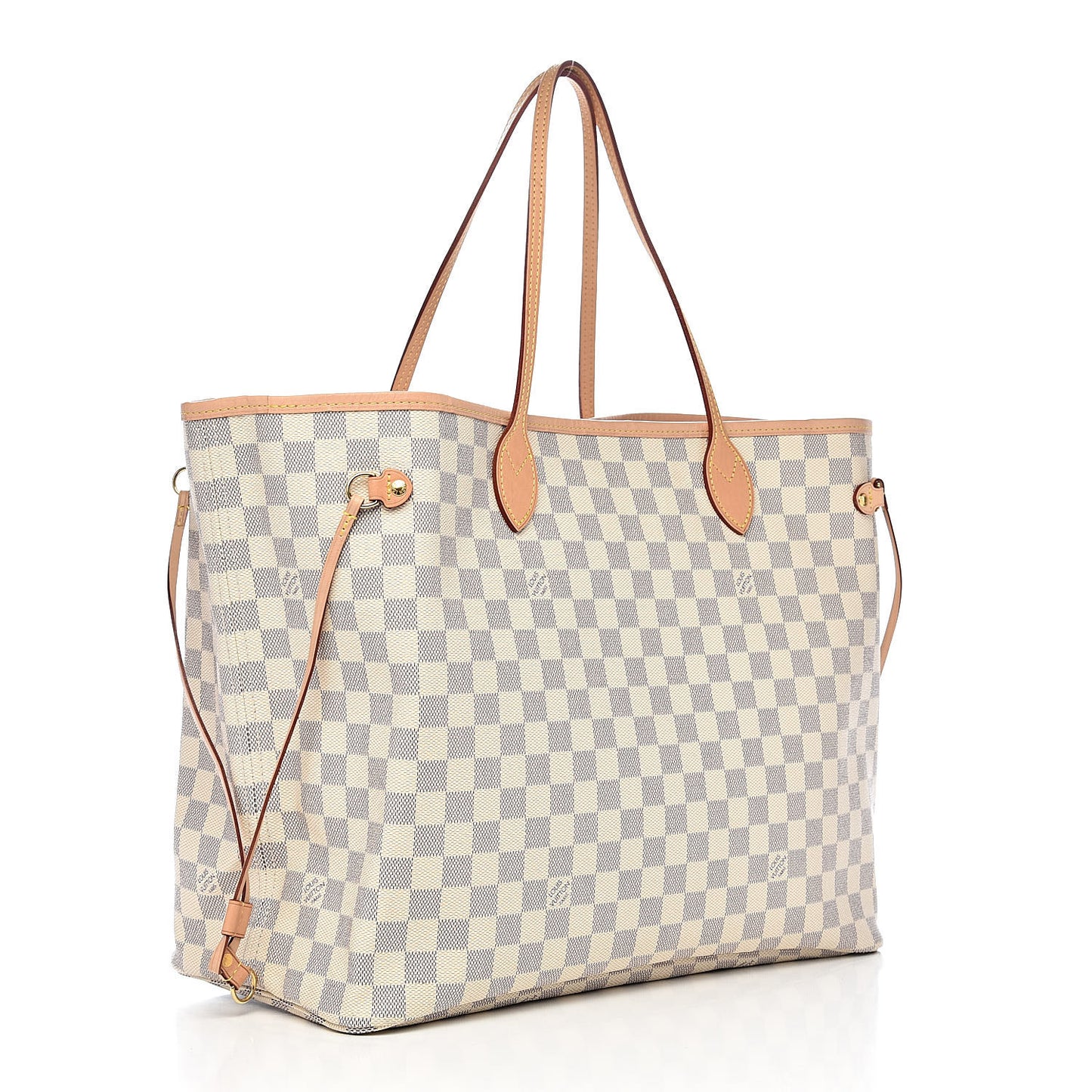 Damier Azur Neo Neverfull GM Rose Ballerine