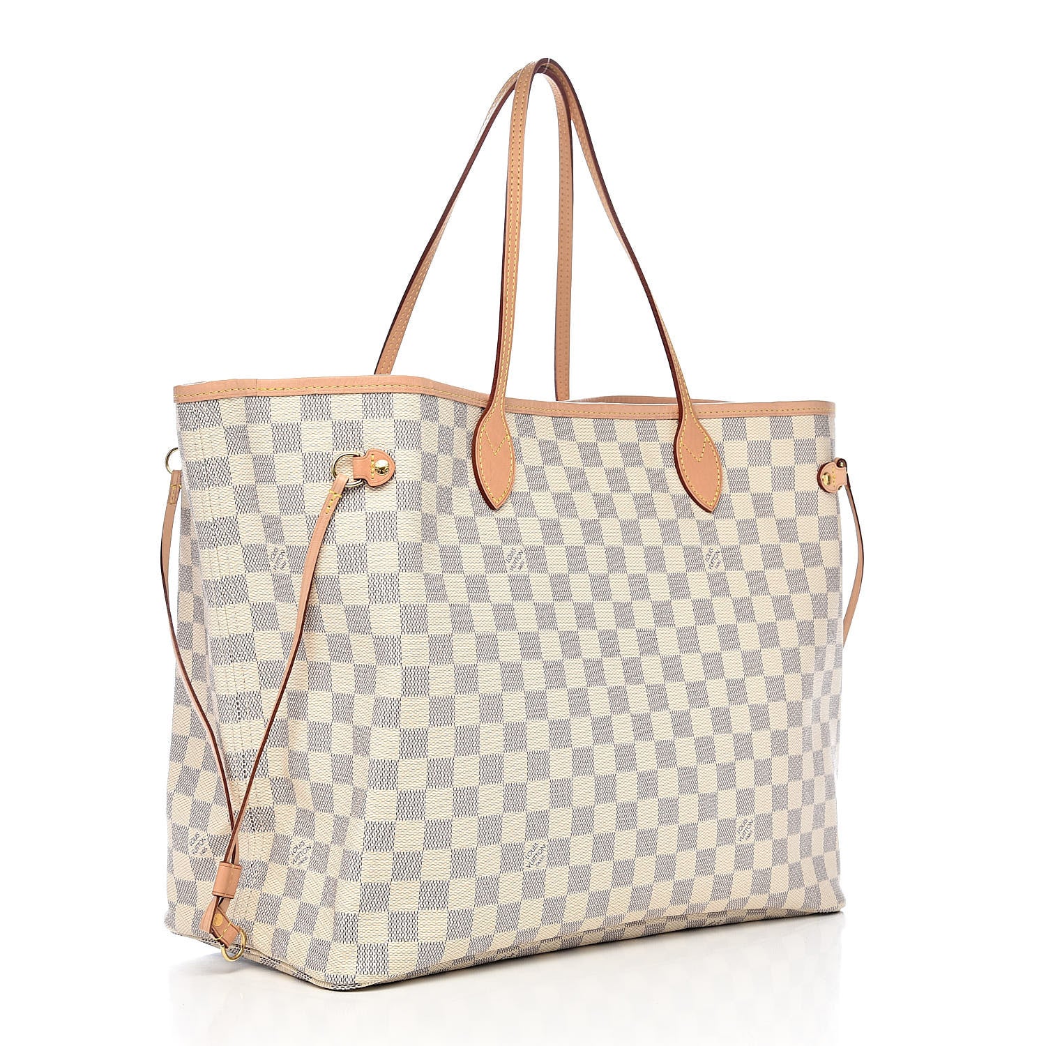 Louis Vuitton Damier Azur Neo Neverfull GM Rose Ballerine 3 of 13