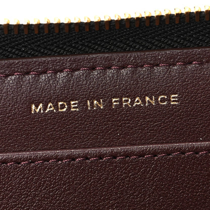 Chanel Caviar Quilted Large Gusset Zip Around Wallet Black 7 of 8