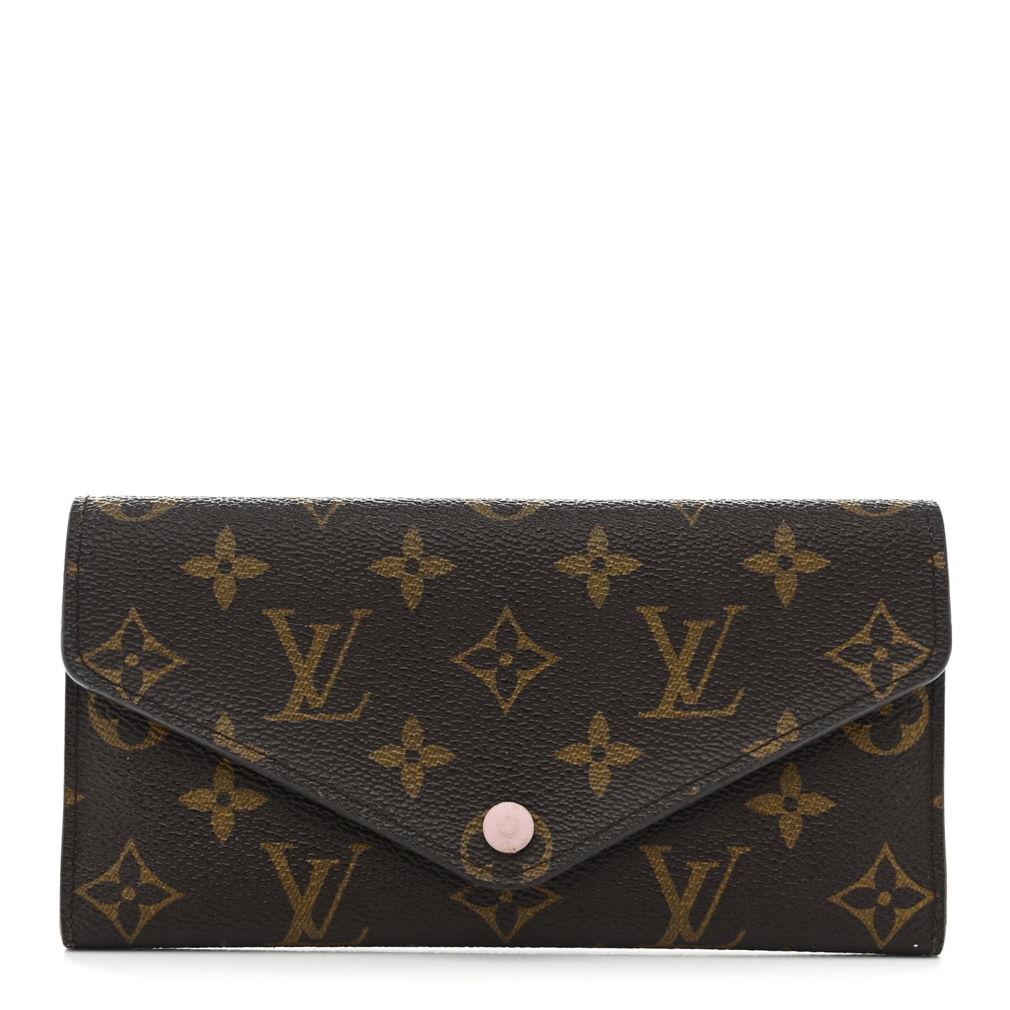 Monogram Josephine Wallet Rose Ballerine
