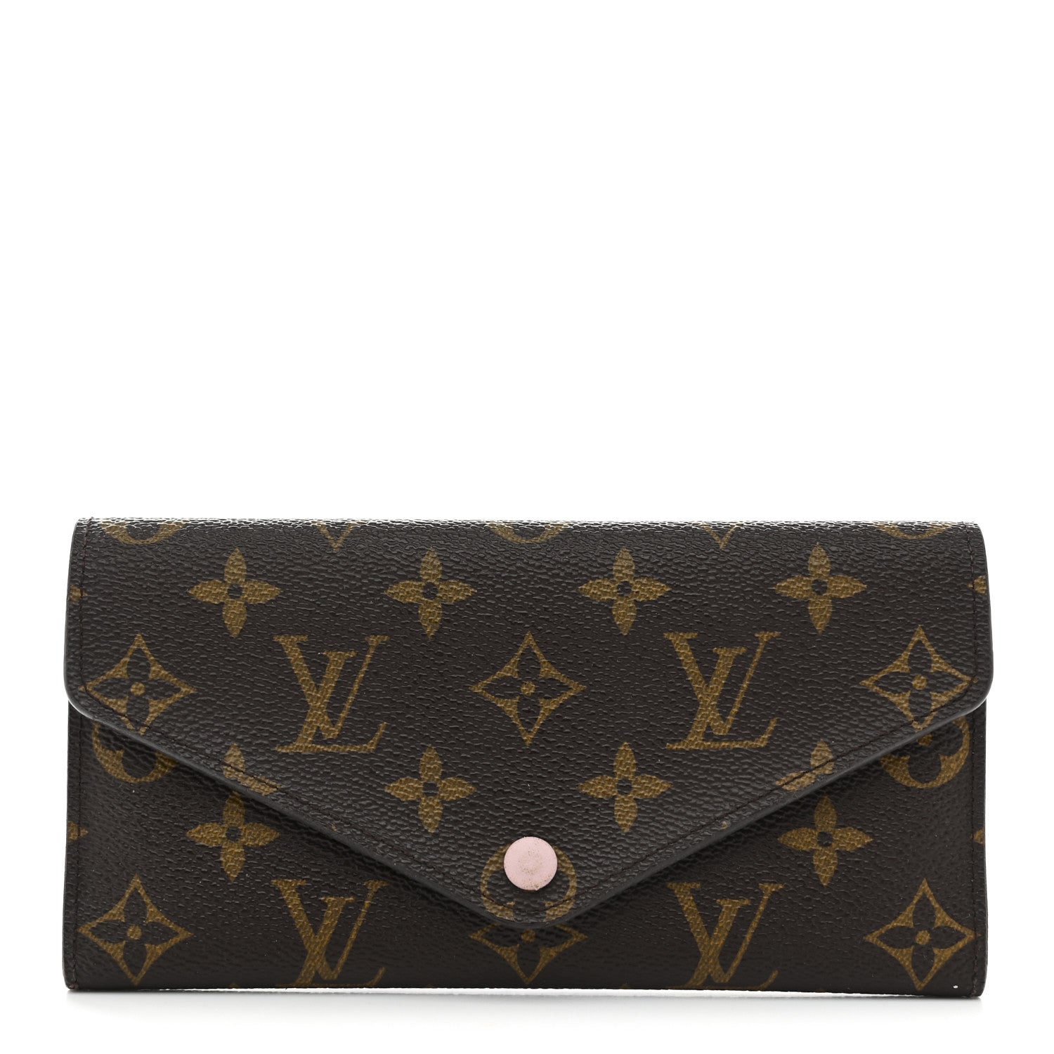 Louis Vuitton Monogram Josephine Wallet Rose Ballerine 1 of 9