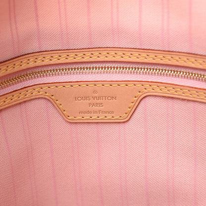 Louis Vuitton Damier Azur Delightful PM Rose Ballerine 6 of 11