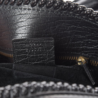 Gucci Calfskin Large Horsebit Chain Hobo Black 7 of 12