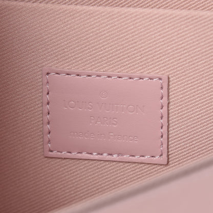 Louis Vuitton Vernis Felicie Chain Wallet Rose Ballerine 10 of 12
