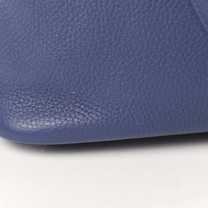 Hermes Taurillon Clemence Bolide 31 Bleu Brighton 14 of 14