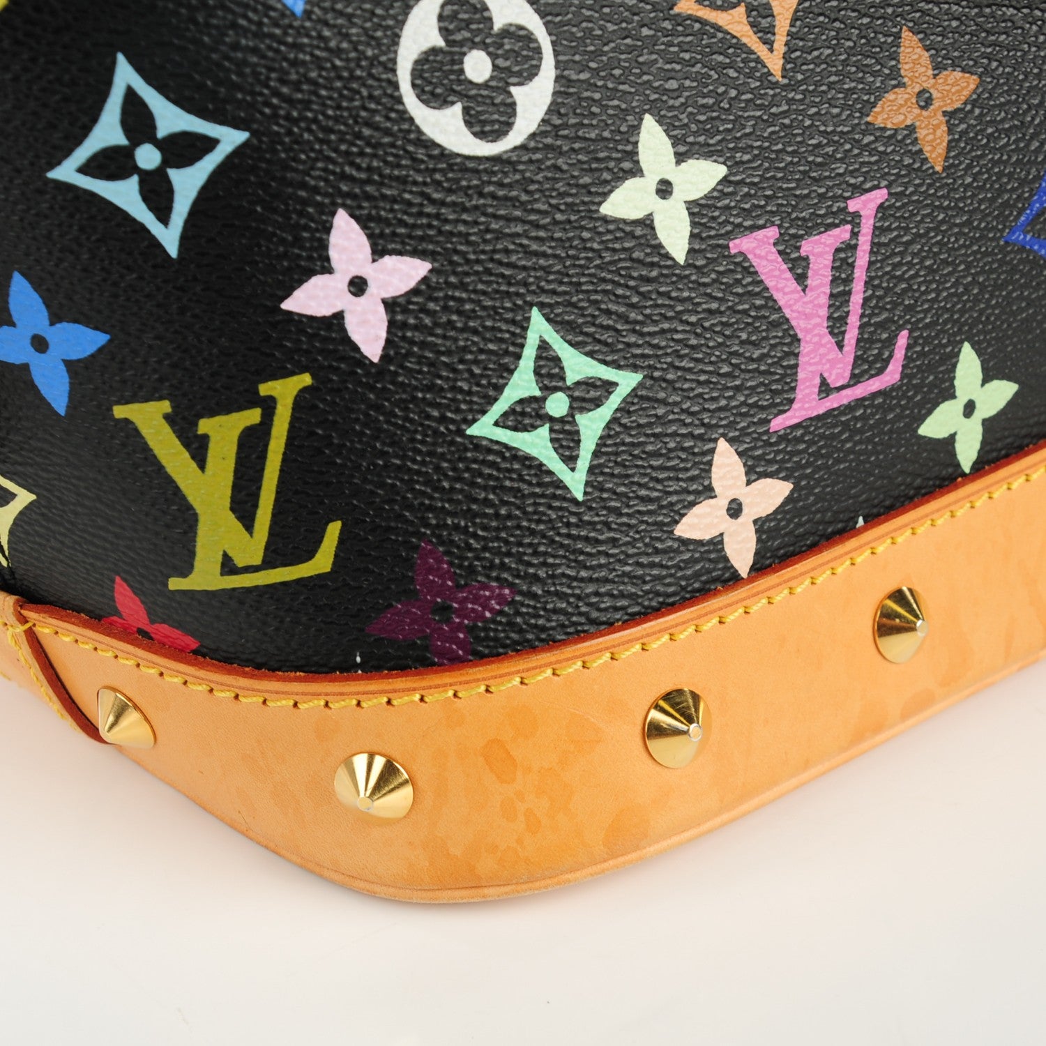 Louis Vuitton Monogram Multicolor Alma Black 19 of 38