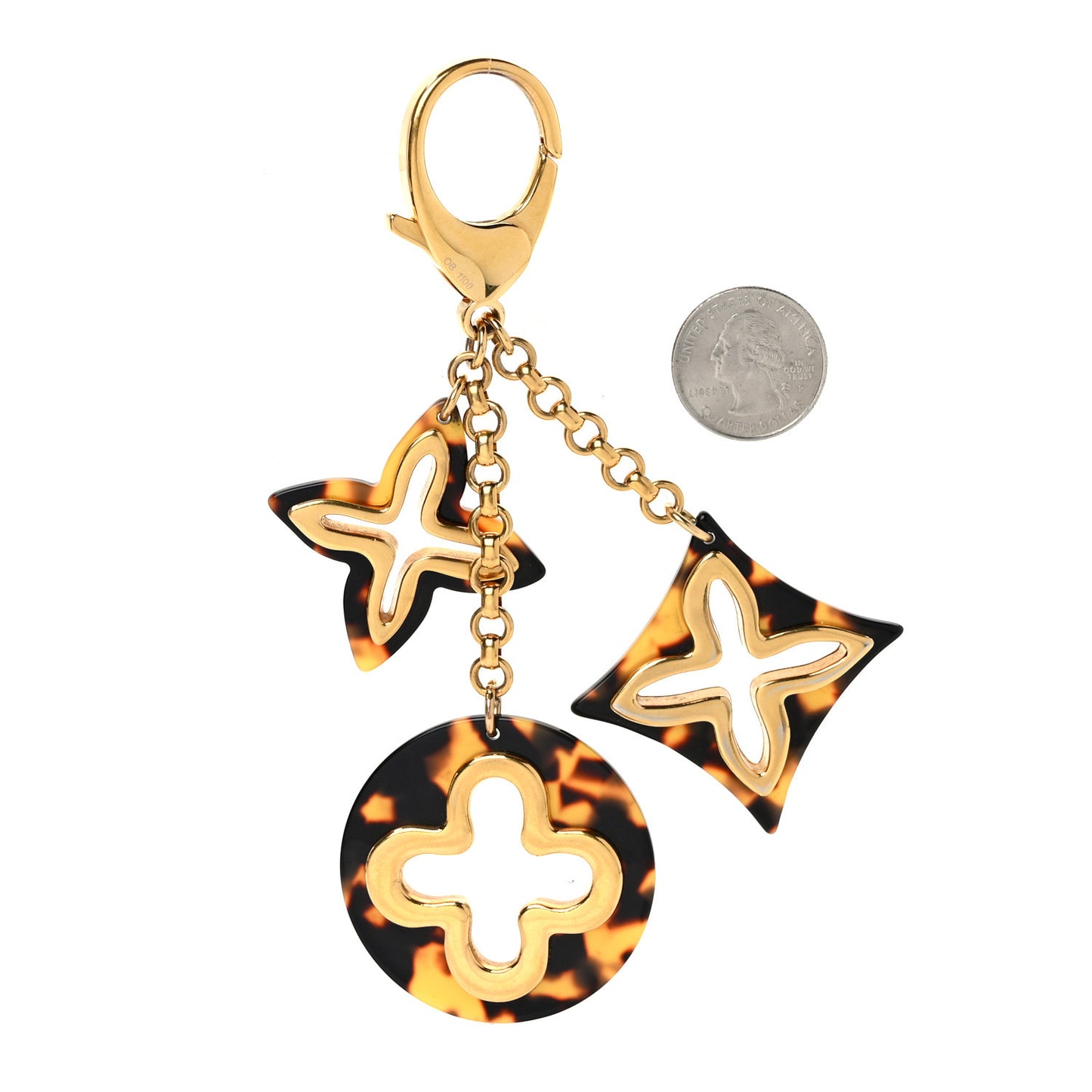 Insolence Bag Charm Ecaille