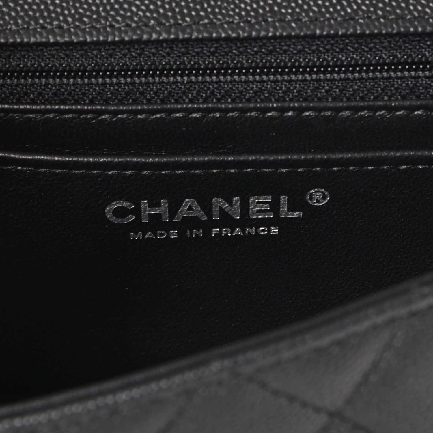 Chanel Caviar Quilted Mini Rectangular Flap Black 6 of 8