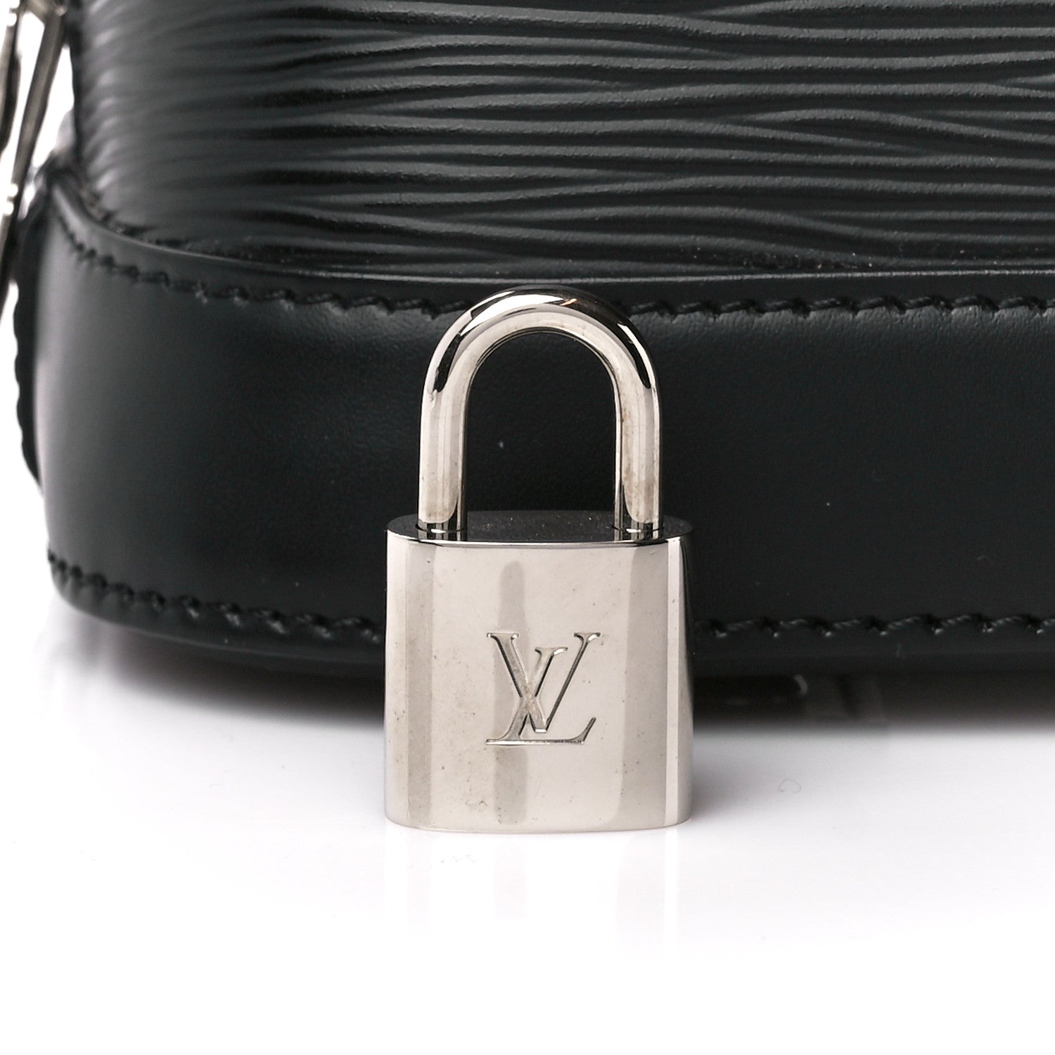 Louis Vuitton Epi Alma BB Black 8 of 14
