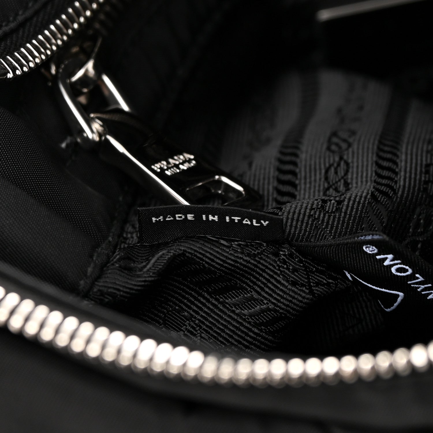 Prada Re-Nylon Quilted Padded Flap Shoulder Bag Black 7 of 18