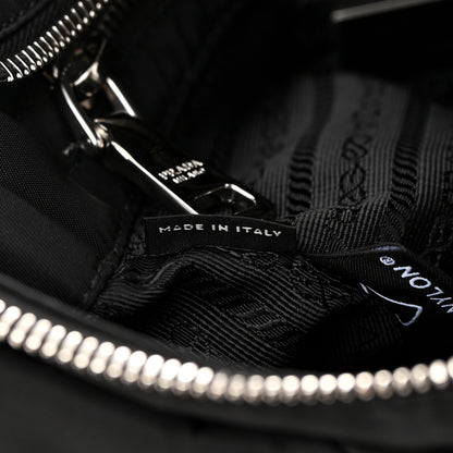 Prada Re-Nylon Quilted Padded Flap Shoulder Bag Black 7 of 18