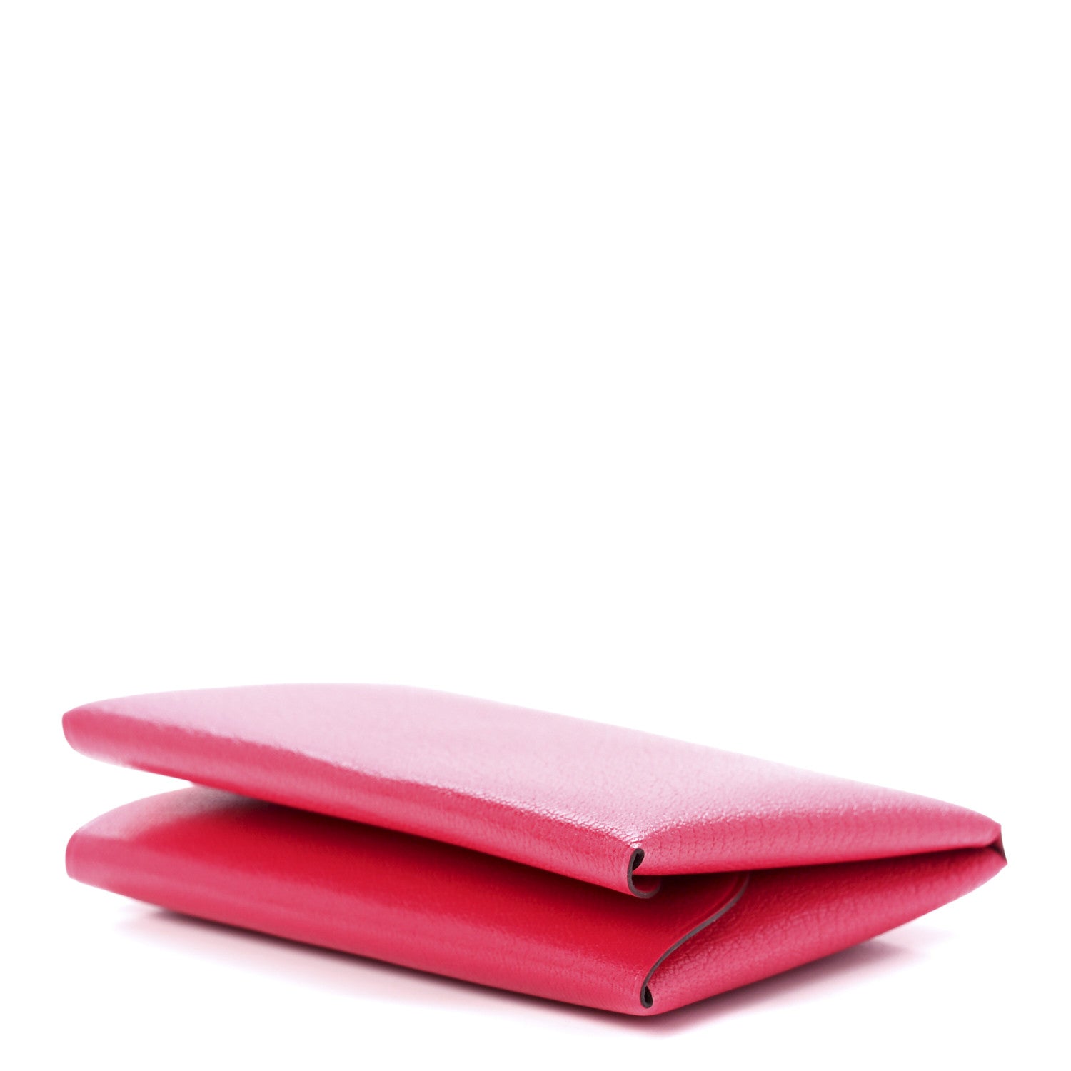 Hermes Chevre Chamkila Calvi Duo Card Case Rose Extreme 9 of 12