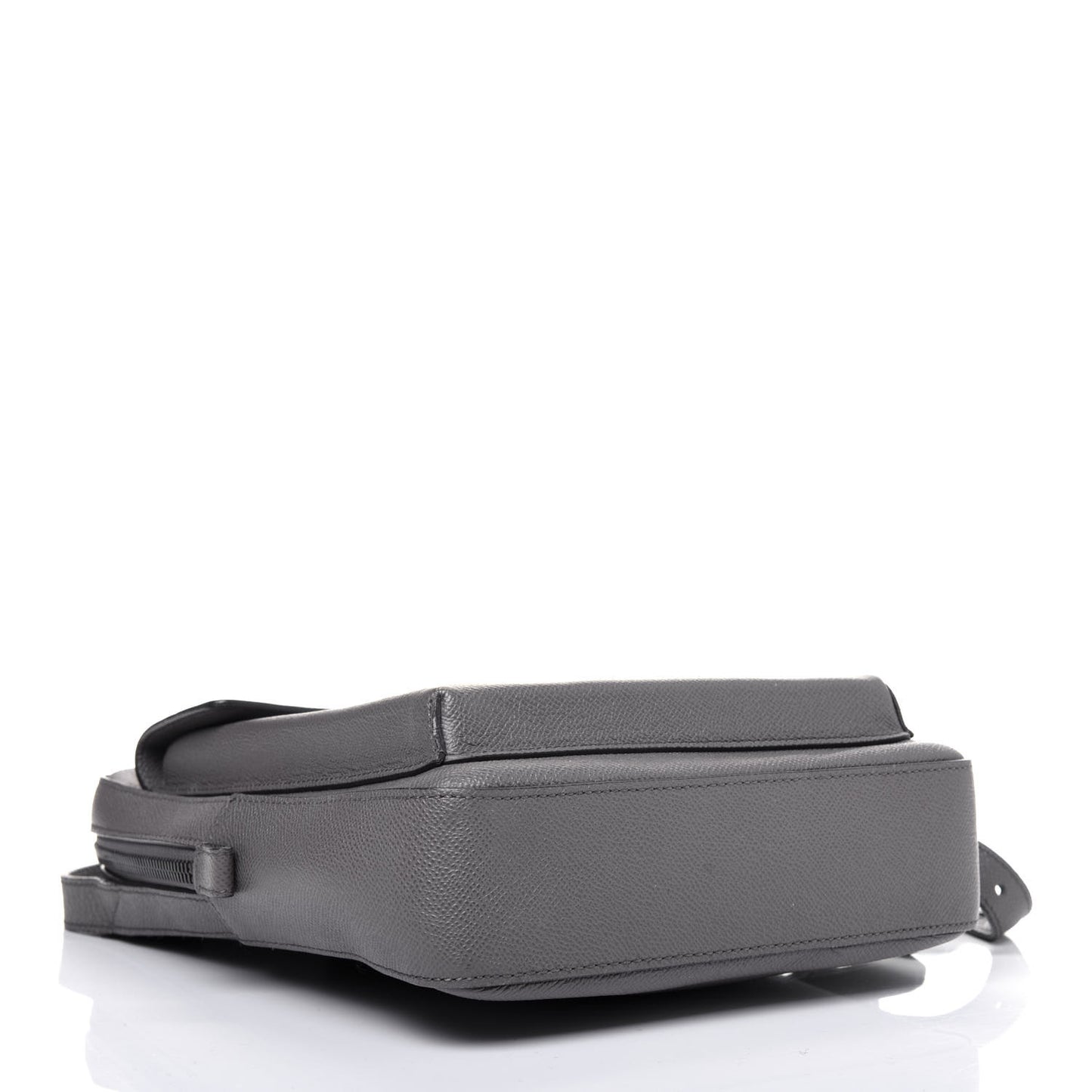 Calfskin Messenger Bag Grey