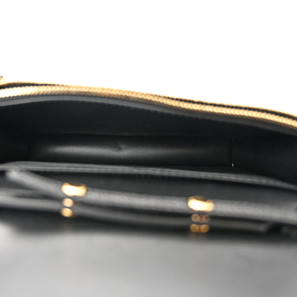 Burberry Calfskin Vintage Check Small Loxley Crossbody Black 5 of 9