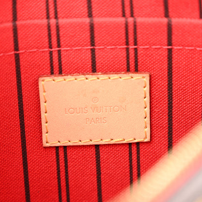 Louis Vuitton Monogram Neverfull MM GM Pochette Cherry 6 of 10