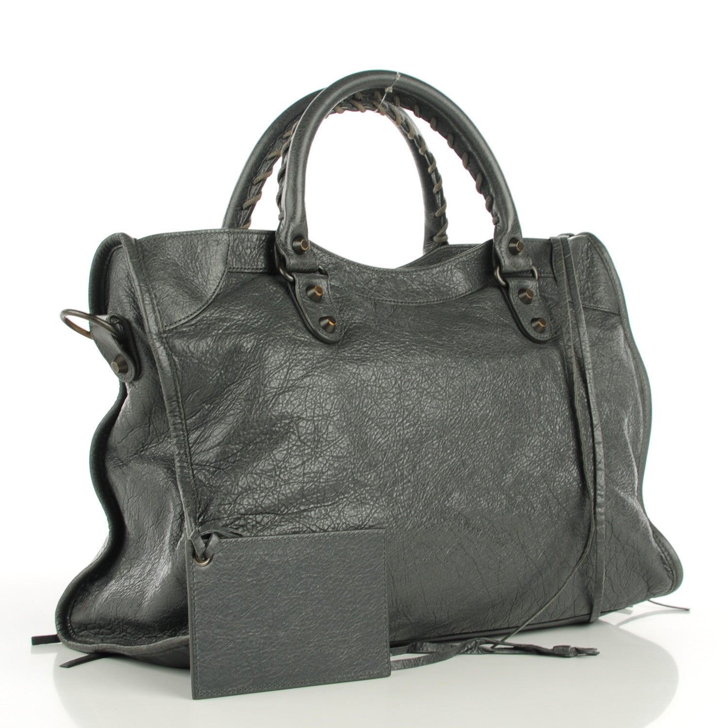 Balenciaga Agneau Classic Hardware City Gris Tarmac 6 of 14