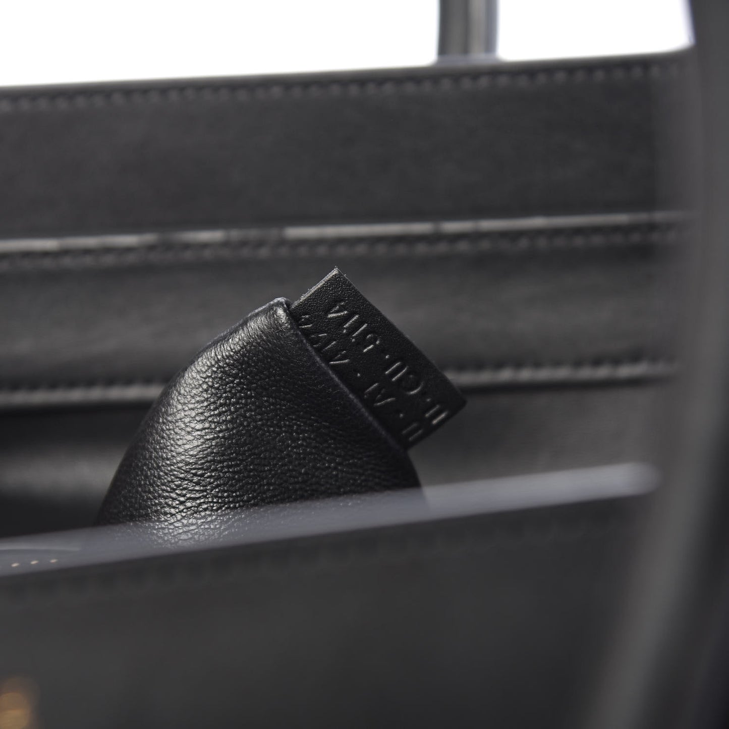 Smooth Calfskin Mini Luggage Black