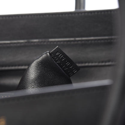 Celine Smooth Calfskin Mini Luggage Black 7 of 12