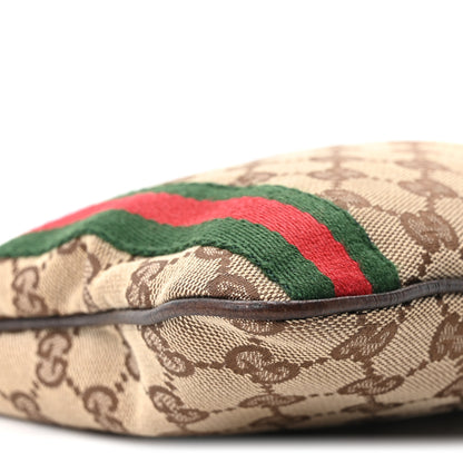 Gucci Monogram Web Jolicoeur Charms Messenger Dark Brown 9 of 10