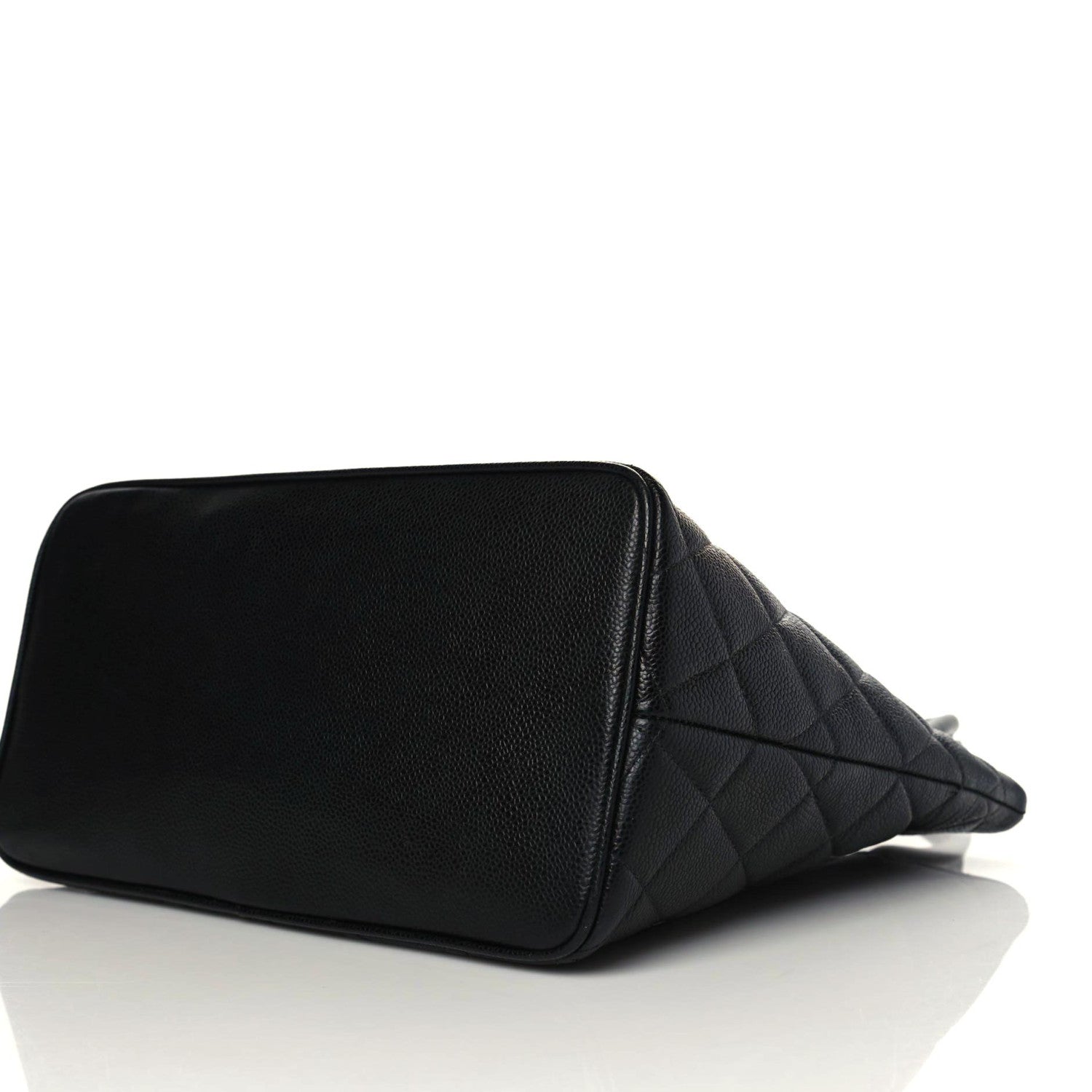 Chanel Caviar Quilted Medallion Tote Black 6 of 9