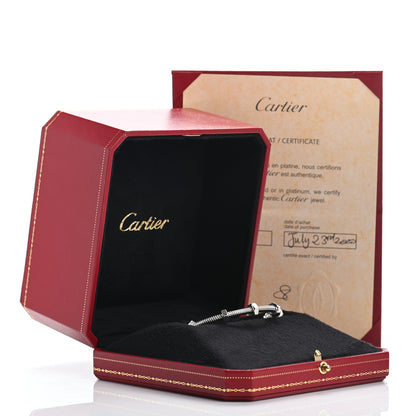 Cartier 18K White Gold Ecrou de Cartier Bracelet 16 5 of 5