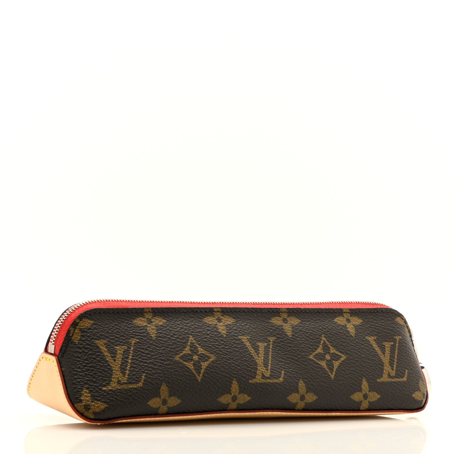 Louis Vuitton Monogram Elizabeth Pencil Pouch Red 3 of 8